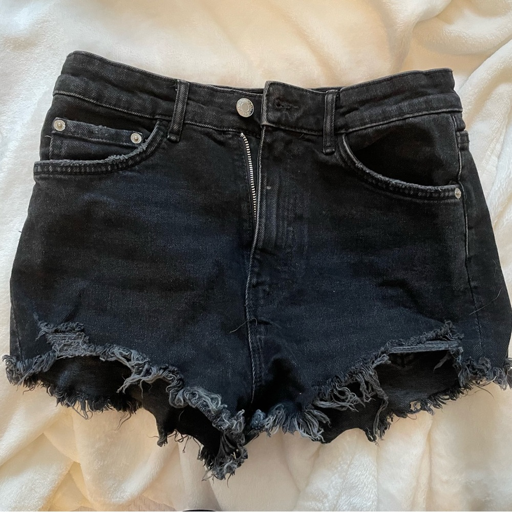 Zara black shorts